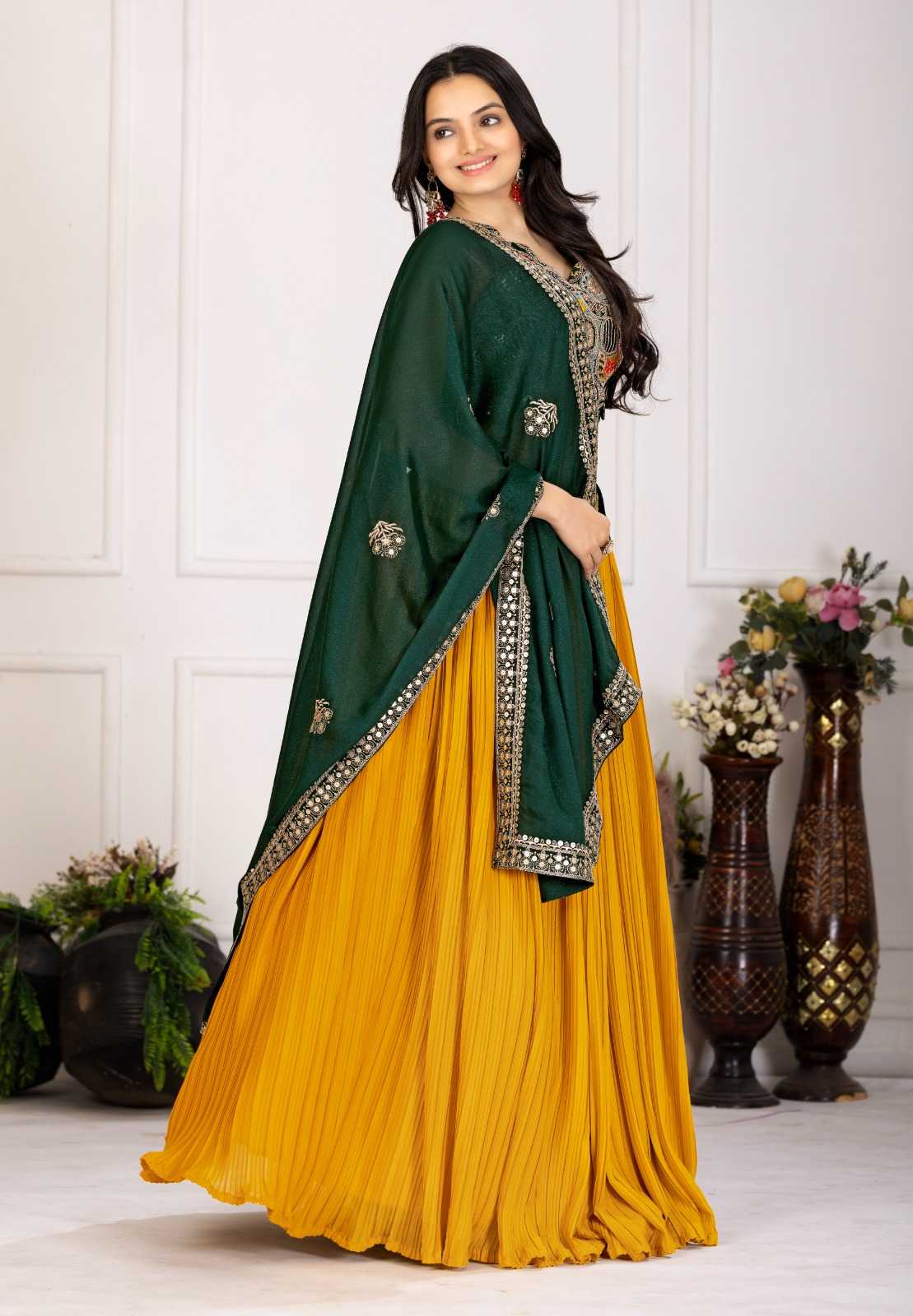 Faux Georgette Designer Lehenga