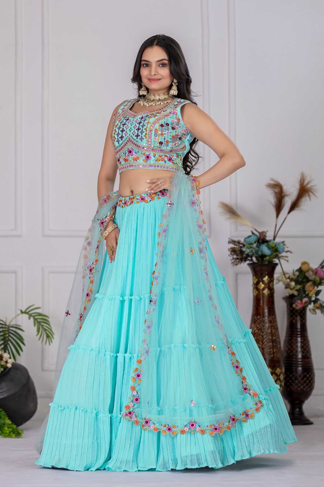 Embroidered Lehenga