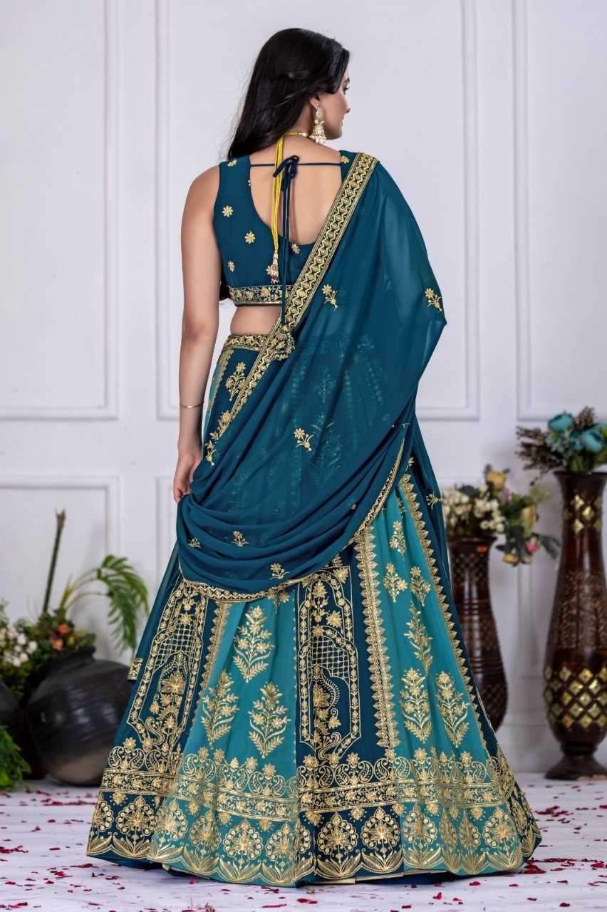 Faux Georgette Fancy Lehenga