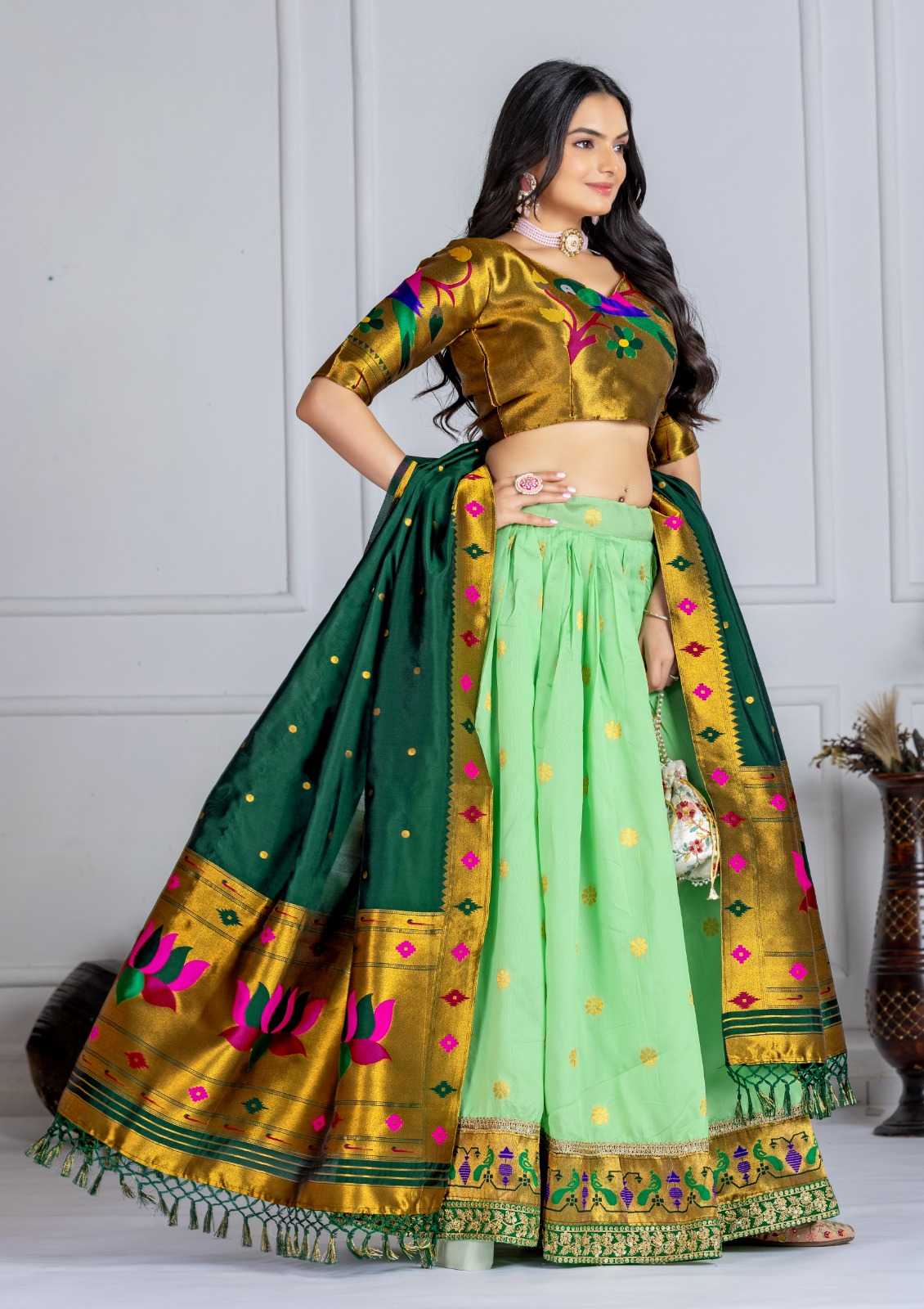 Jacquard Designer Lehenga