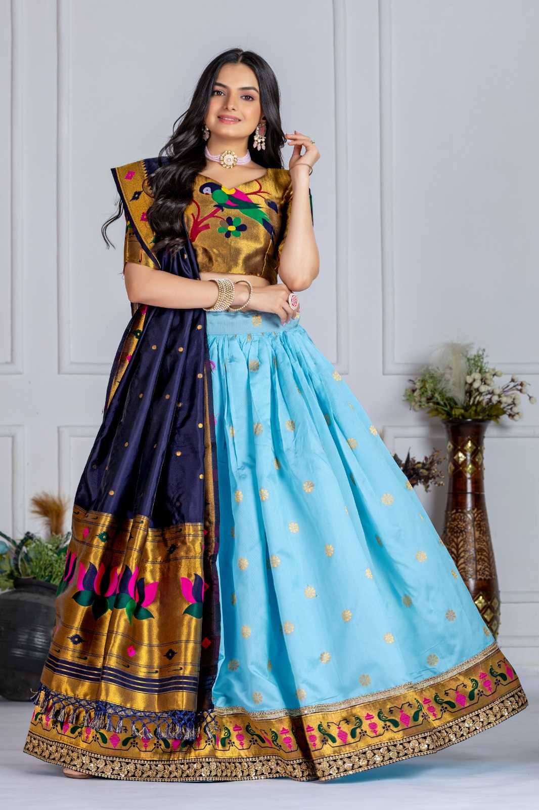 Lichi Silk Fancy Lehenga