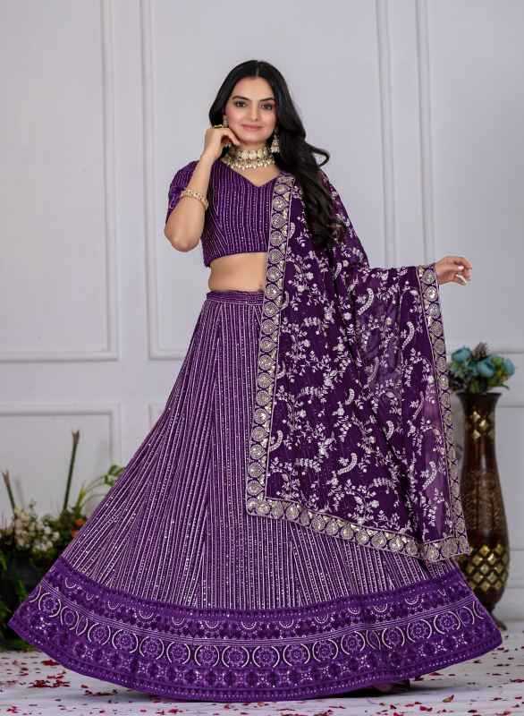 Faux Georgette Designer Lehenga