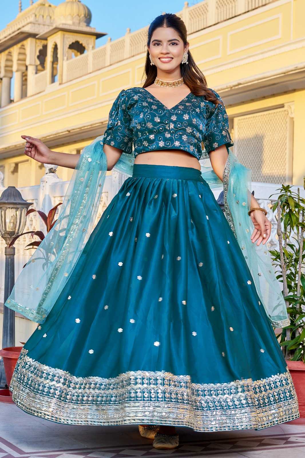 Embroidered Lehenga