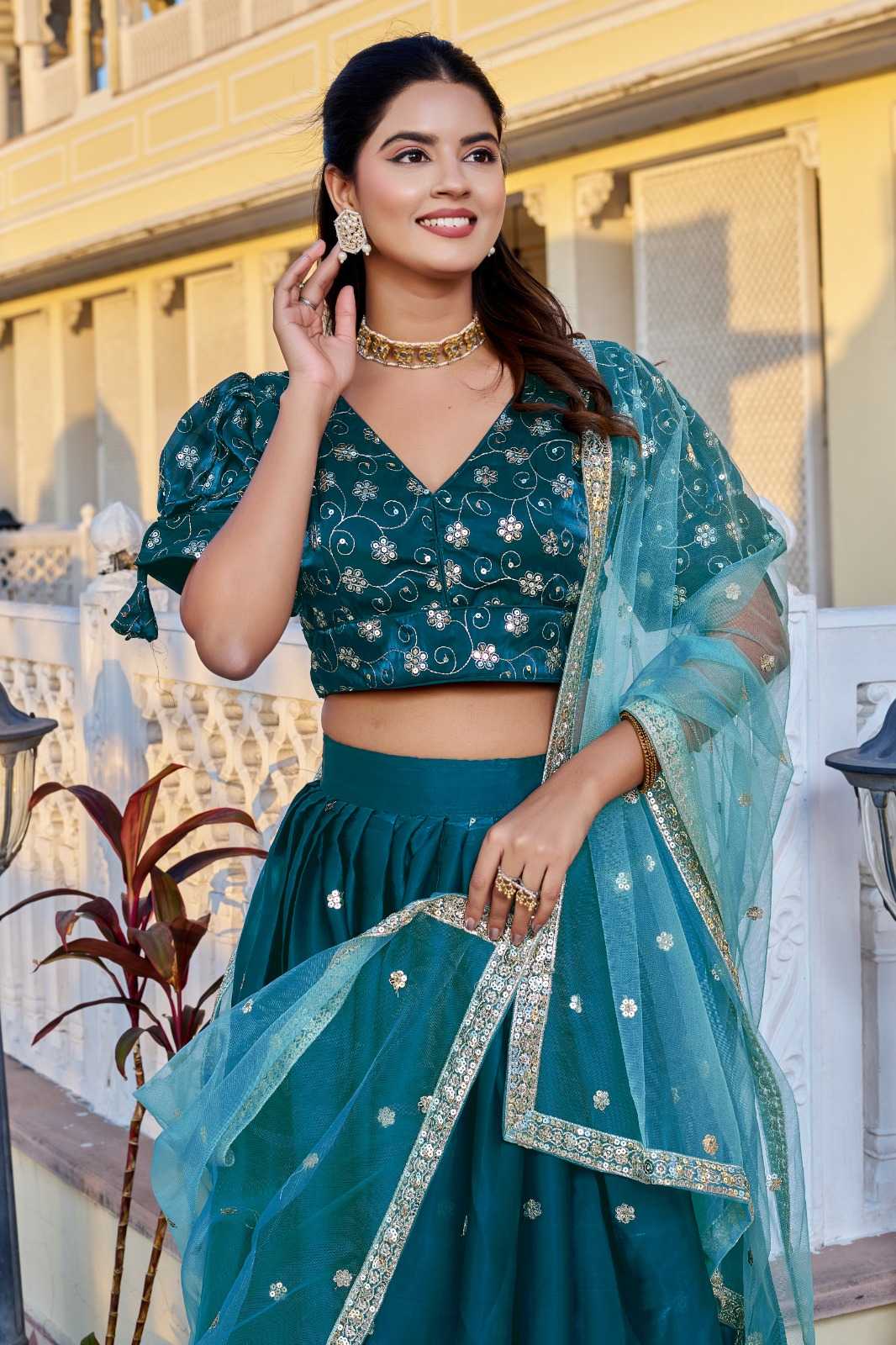 Embroidered Lehenga