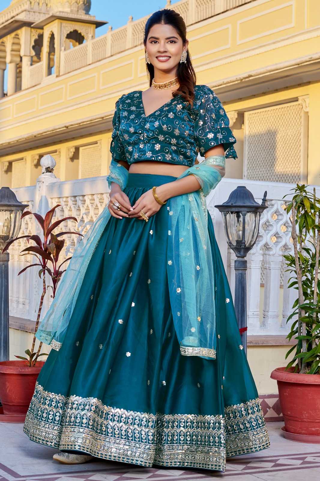 Embroidered Lehenga