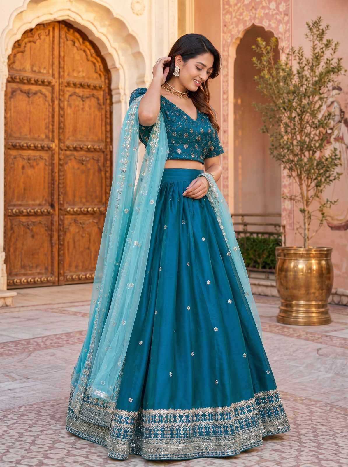Jimmy Choo Traditional Lehenga