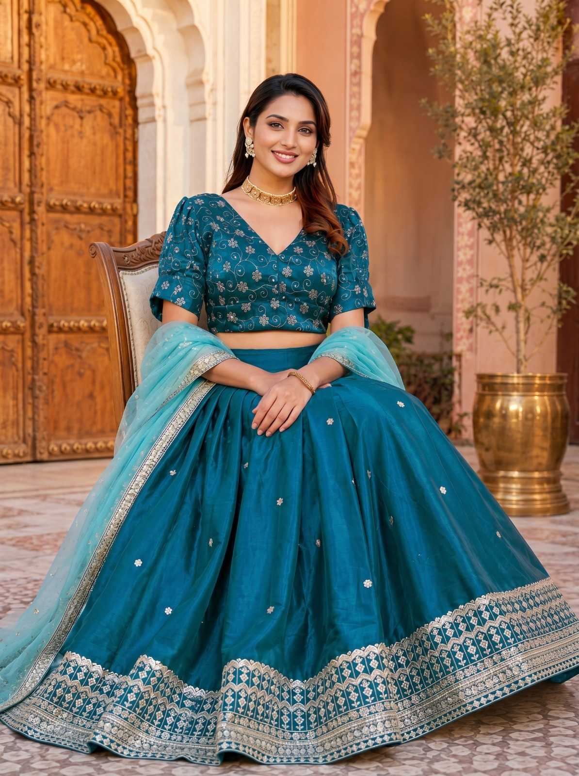 Jimmy Choo Traditional Lehenga