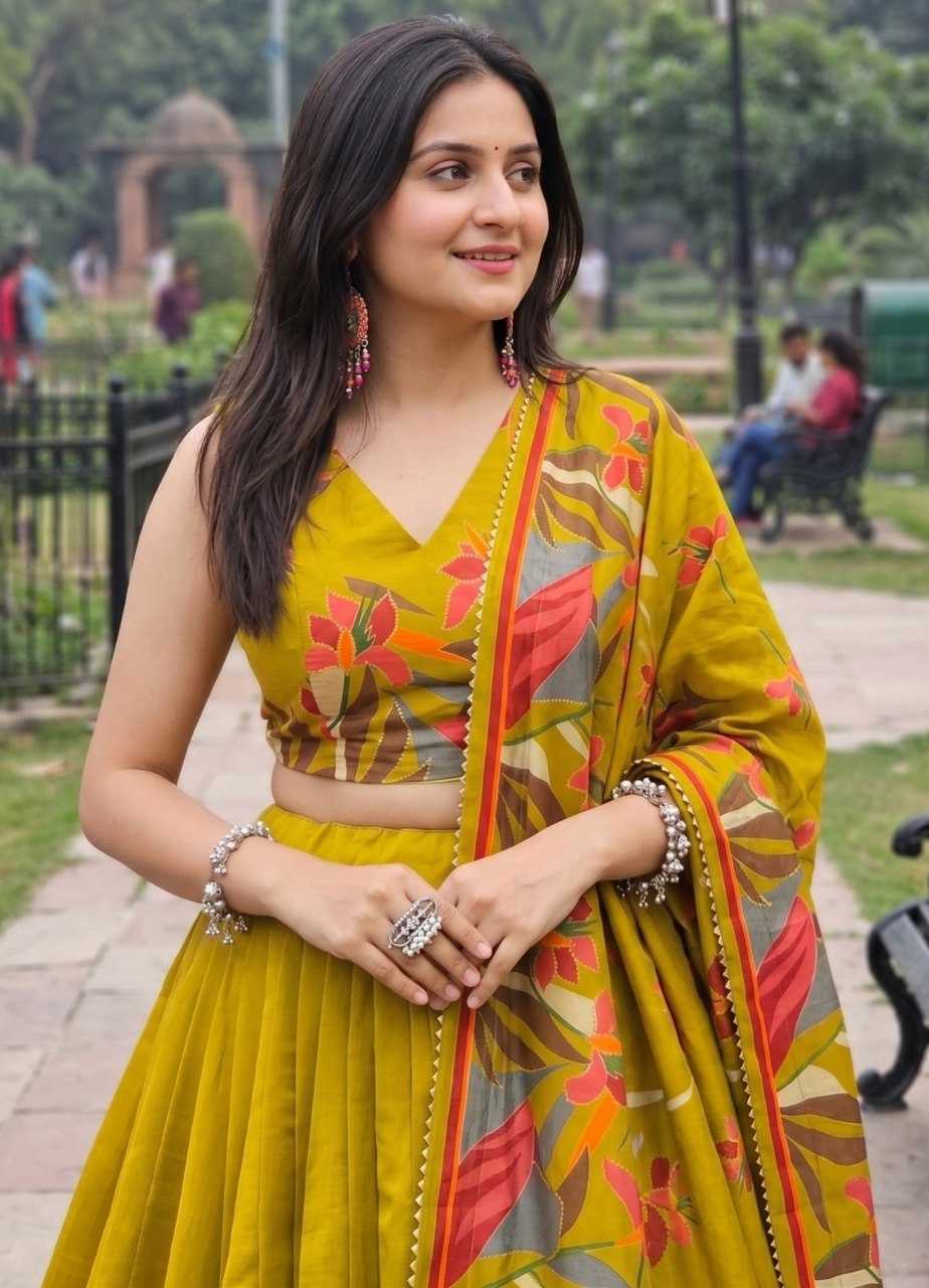 Tussar Silk Fancy Lehenga