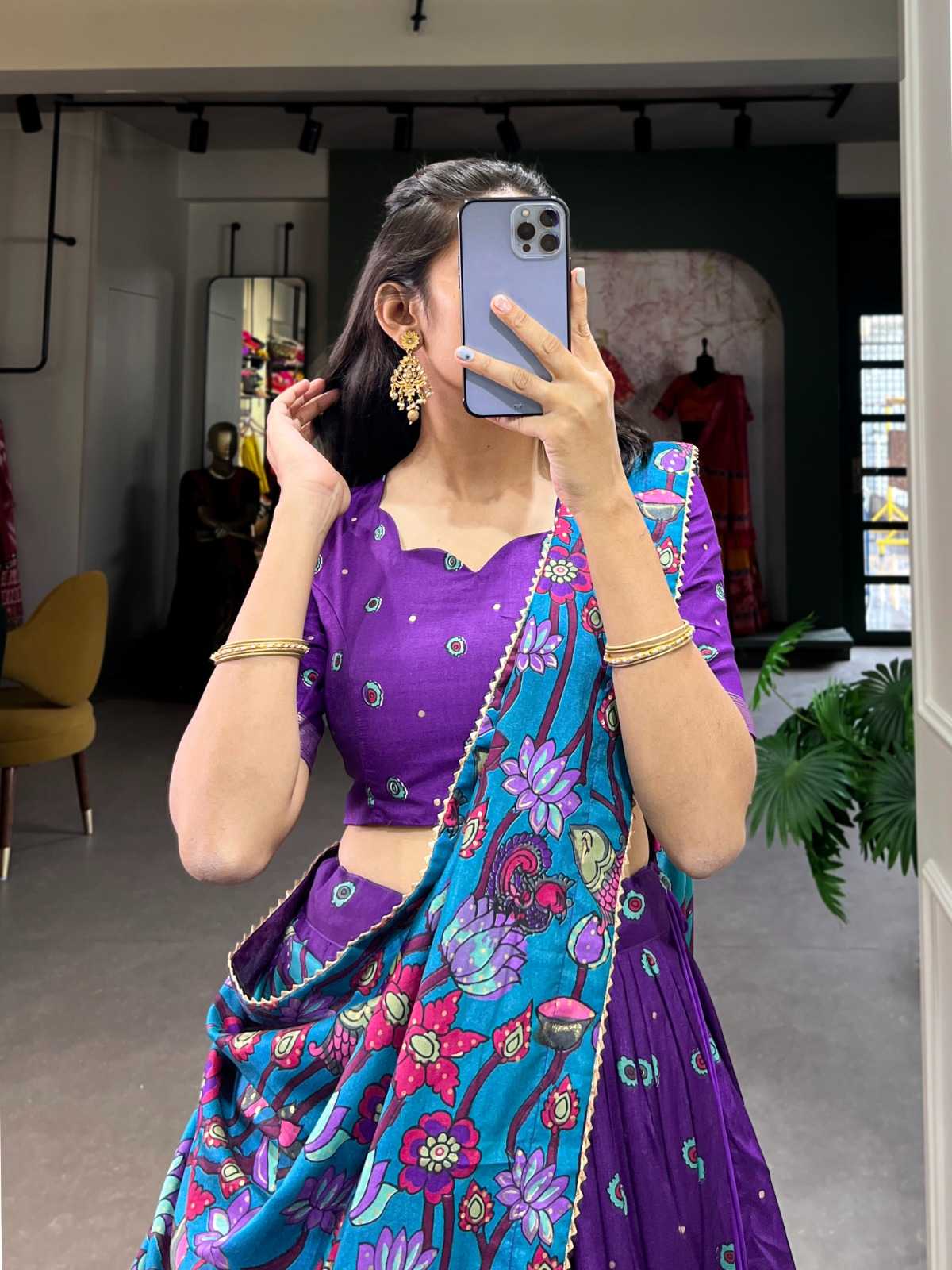 Tussar Silk Designer Lehenga