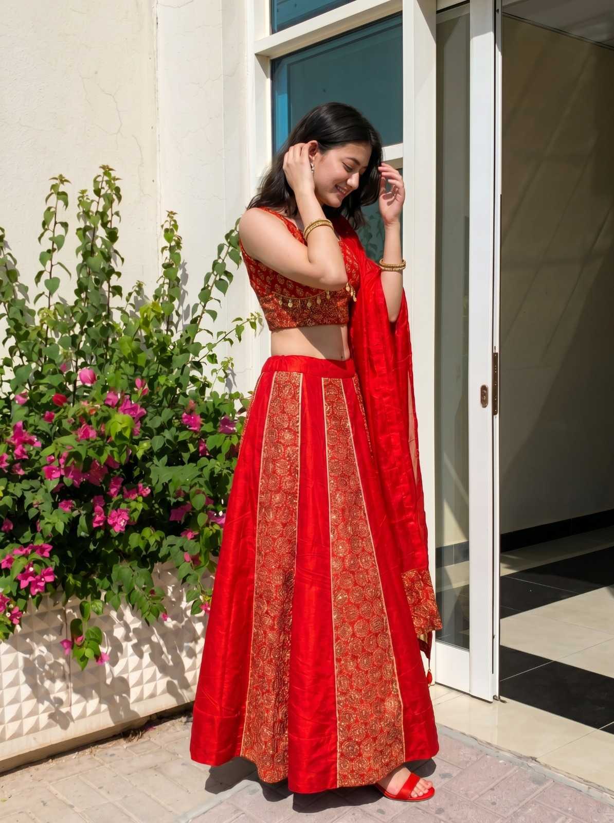Cotton Silk Lehenga