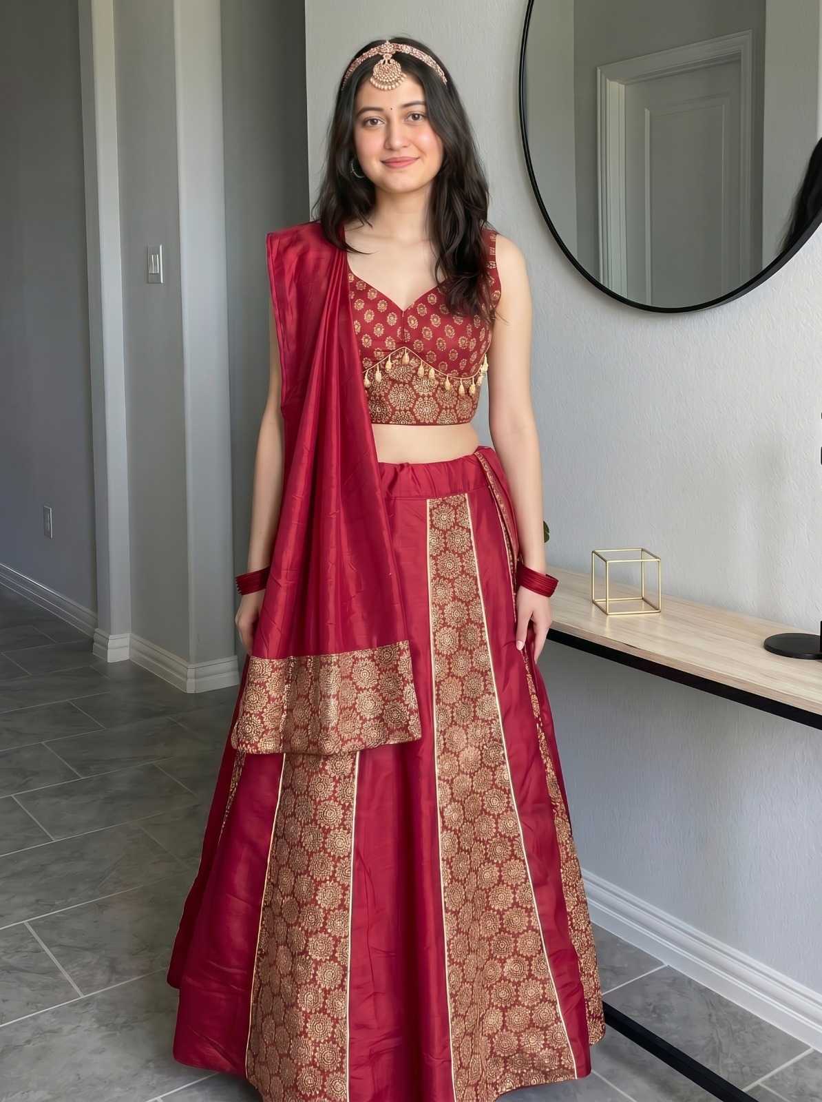 Cotton Silk Lehenga