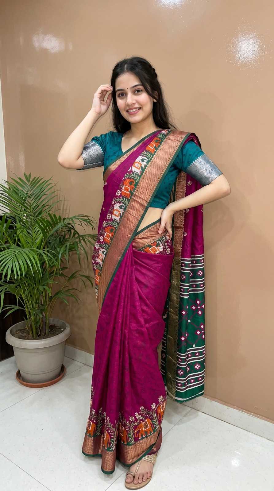 Jacquard Designer Saree