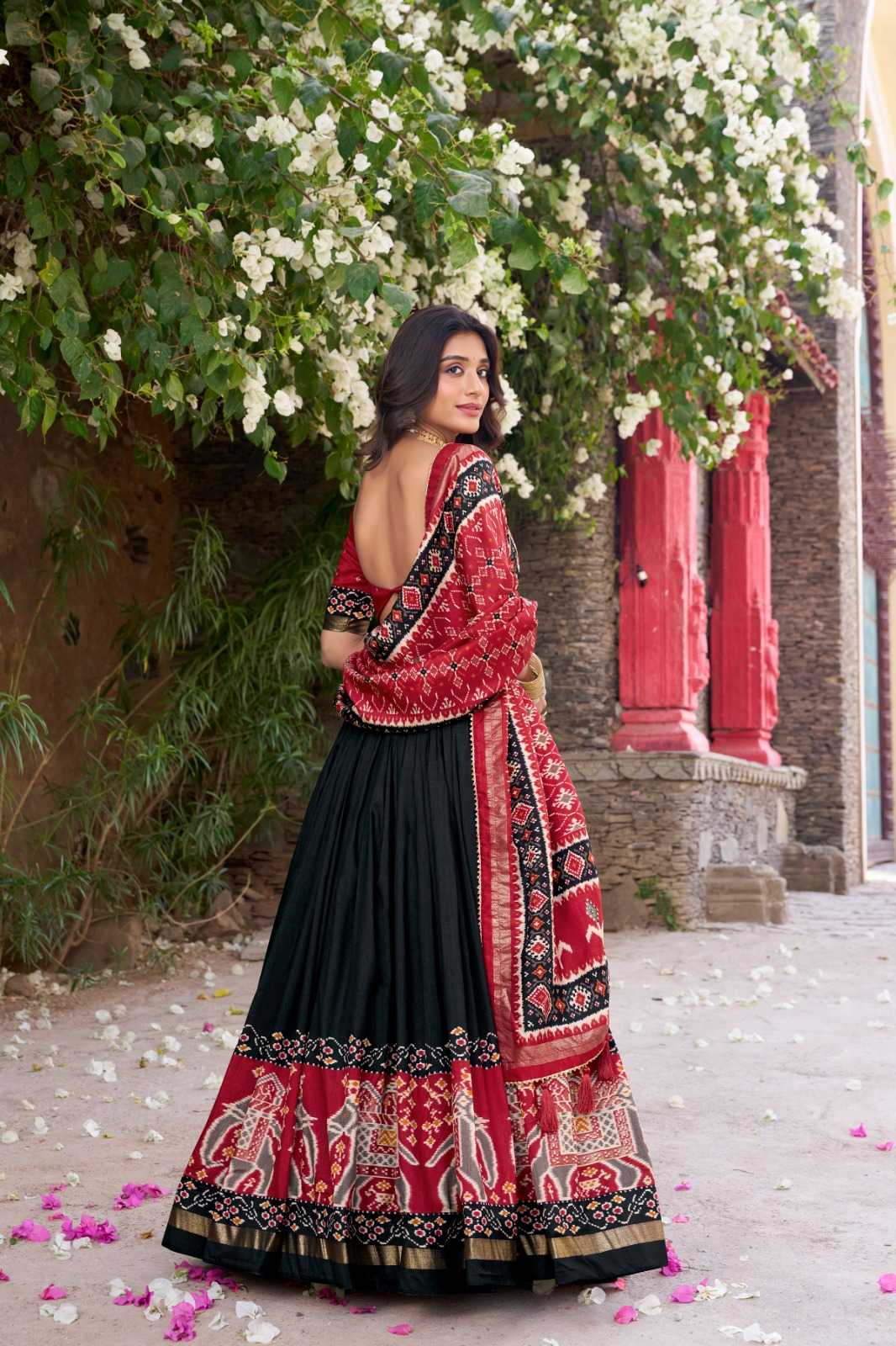 Tussar Silk Designer Lehenga