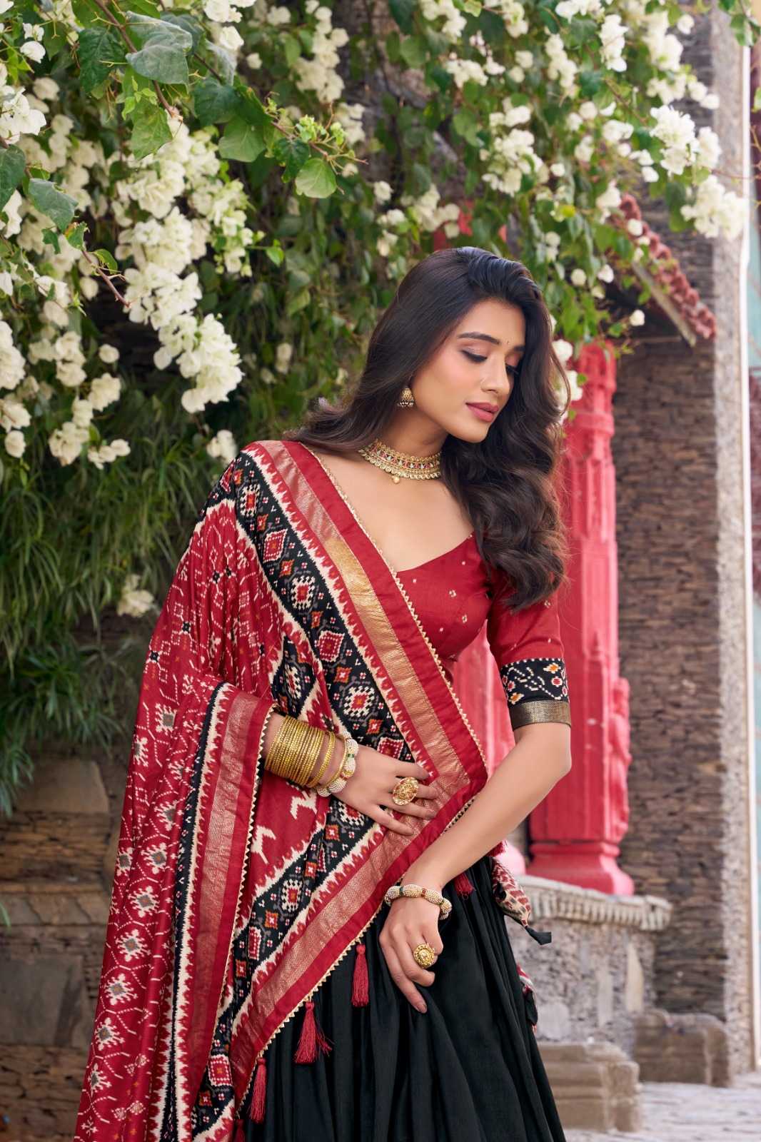 Tussar Silk Designer Lehenga
