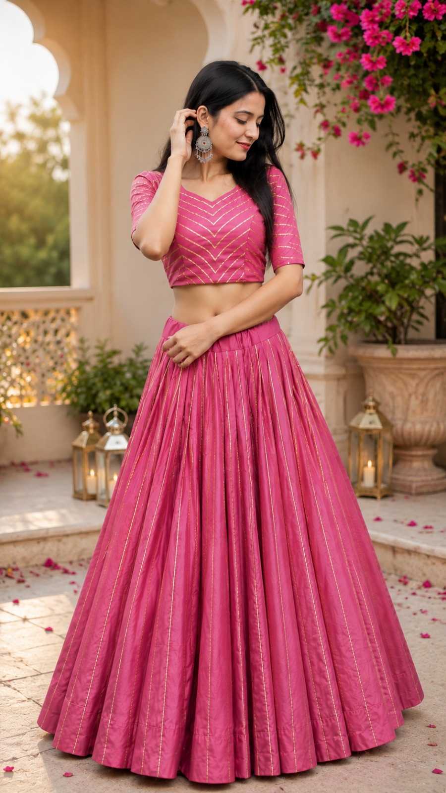 Kalpna Soft Cotton Designer Lehenga