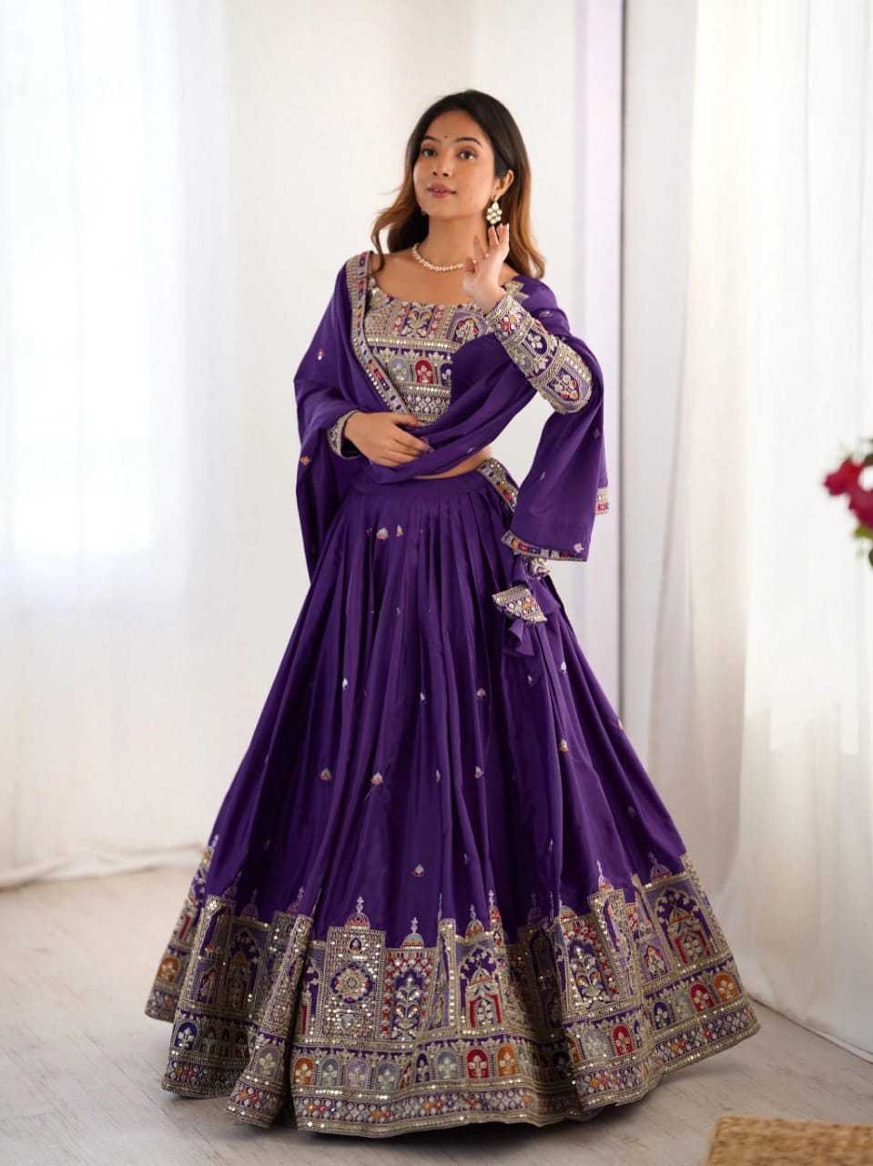 Chinon Designer Lehenga