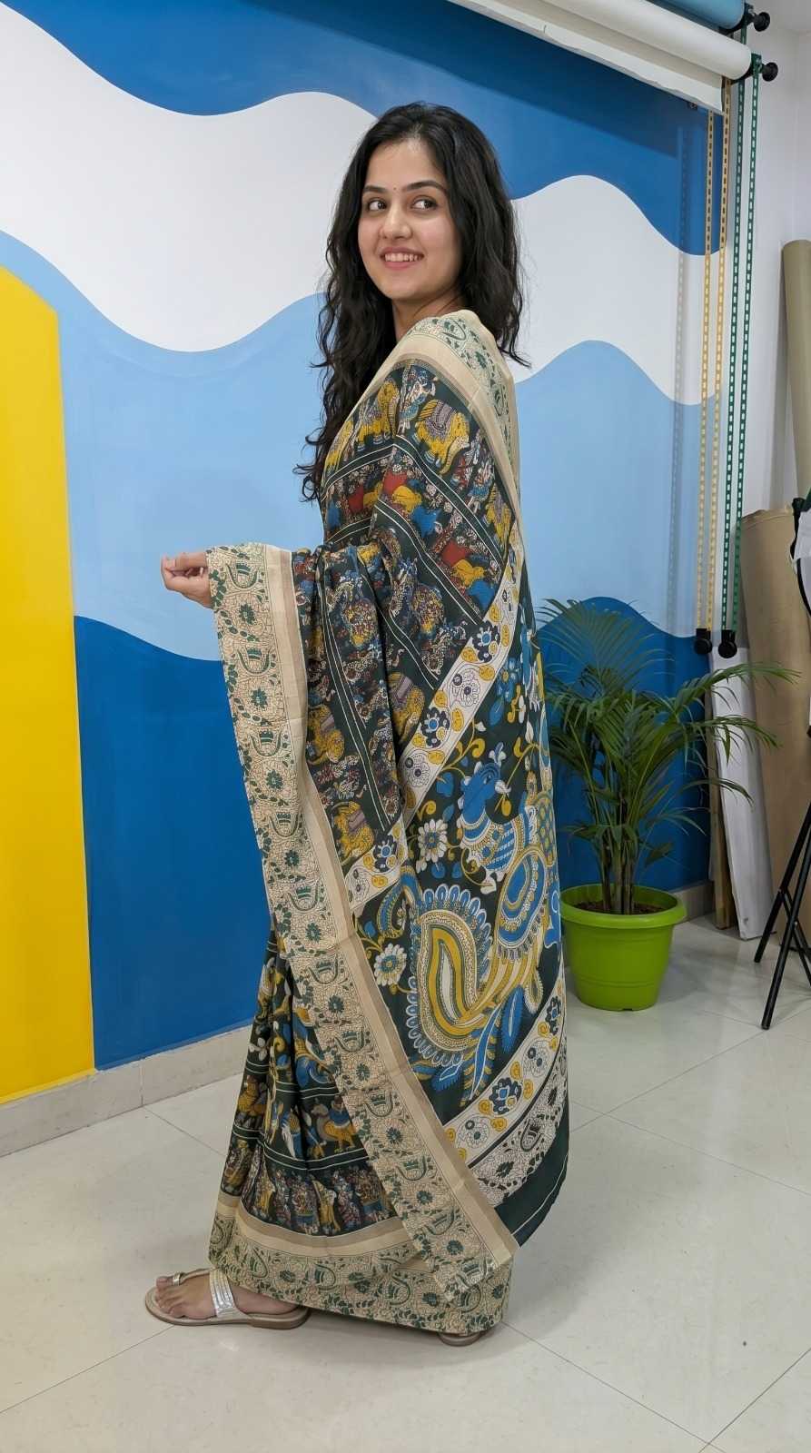 Soft Cotton Designer Saree