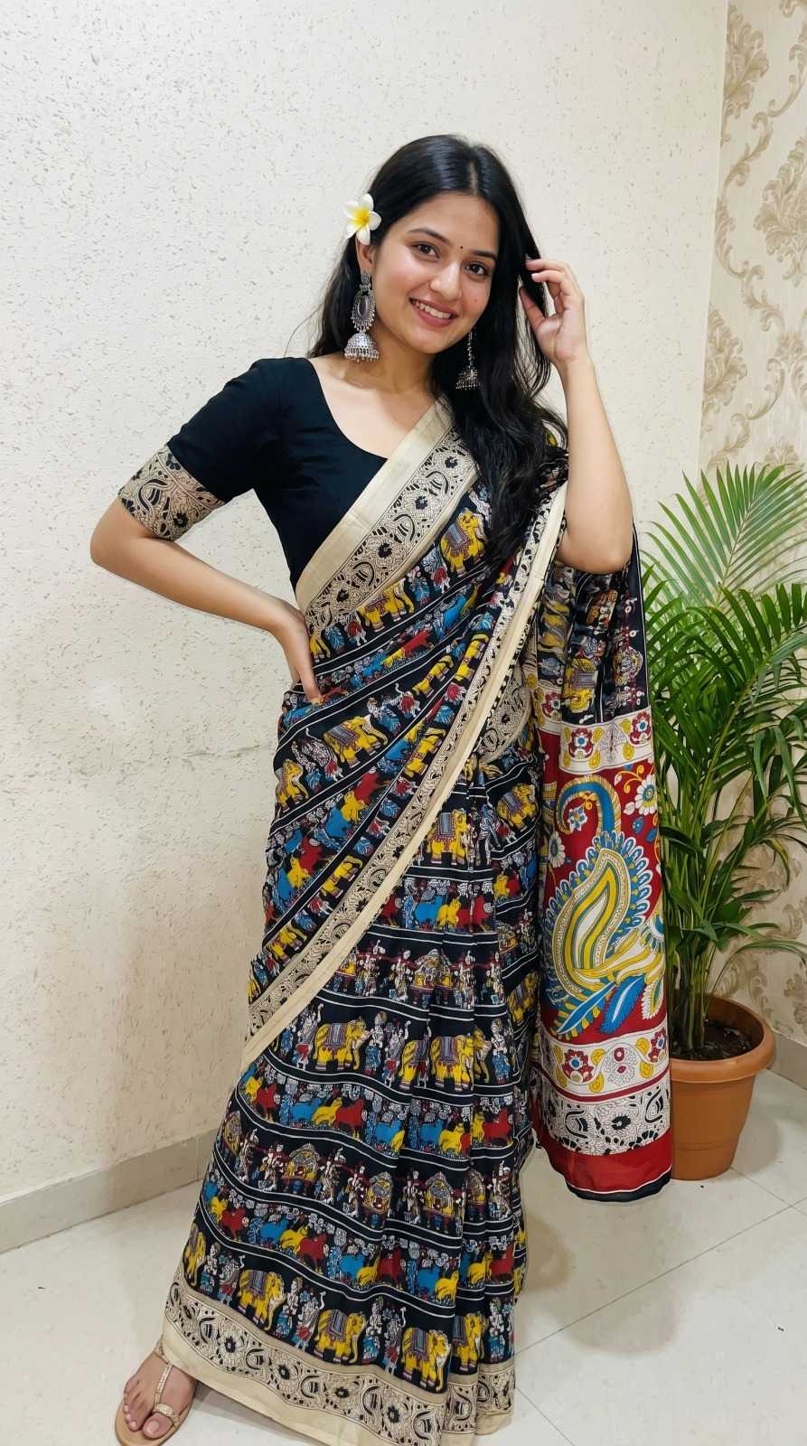 Soft Cotton Designer Saree