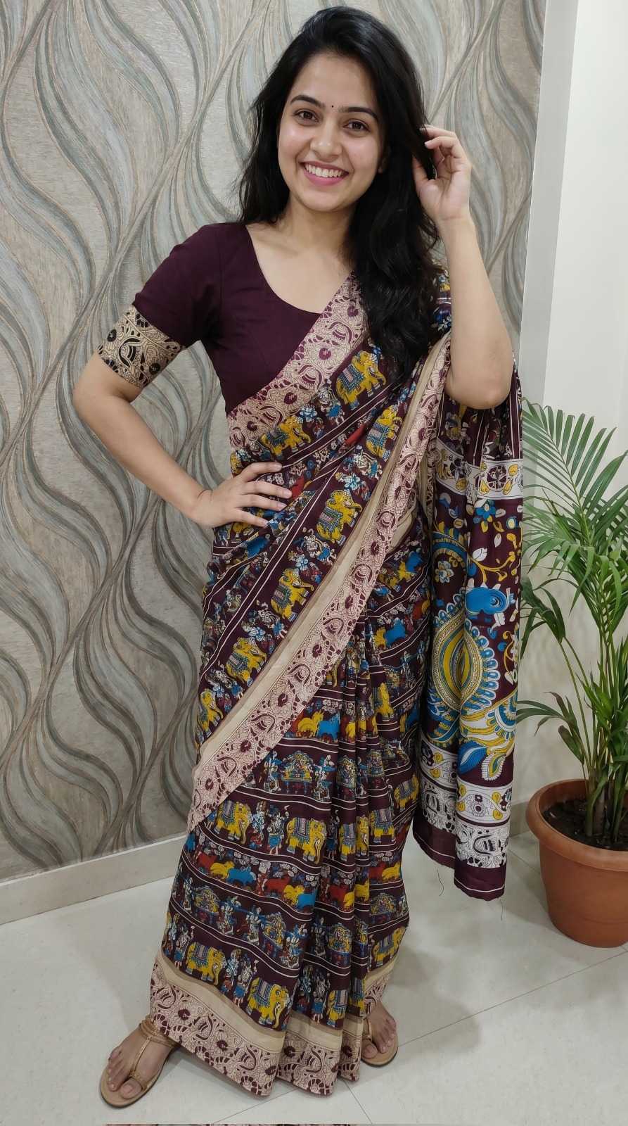 Soft Cotton Designer Saree