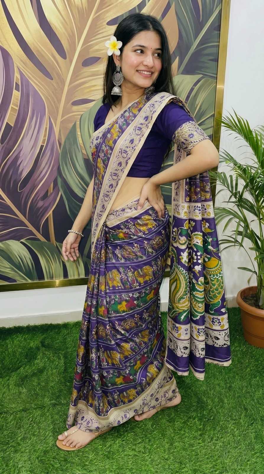 Soft Cotton Designer Saree