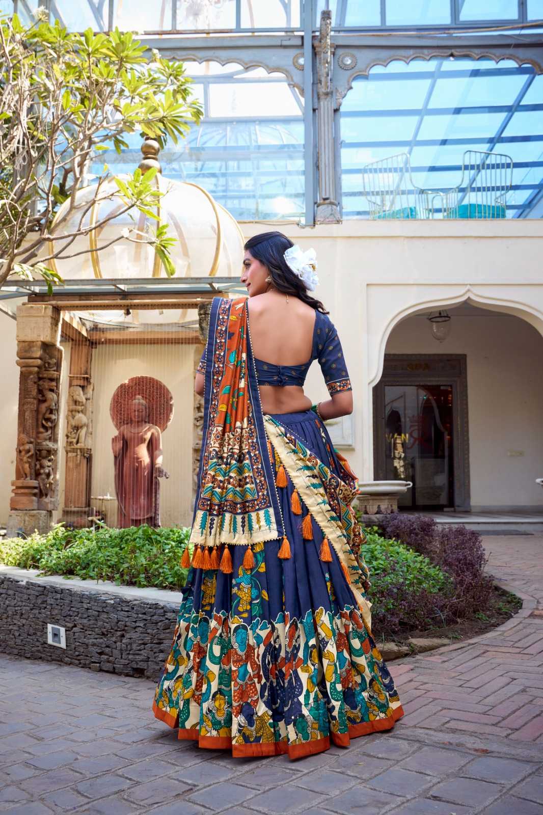 Tussar Silk Traditional Lehenga