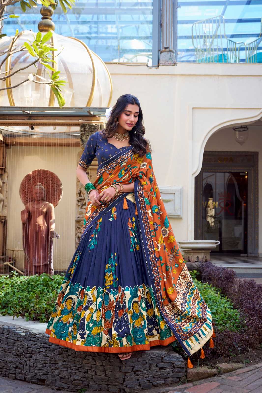 Tussar Silk Traditional Lehenga