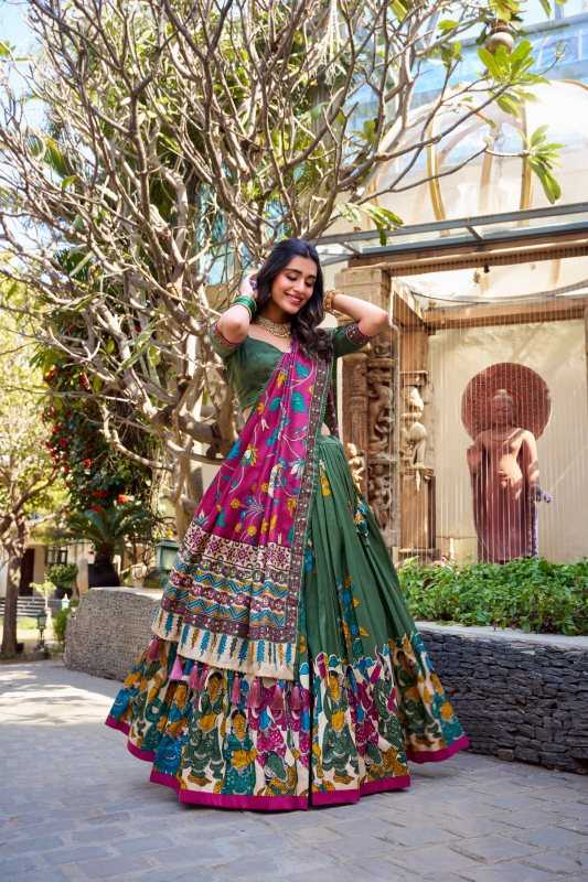 Tussar Silk Traditional Lehenga
