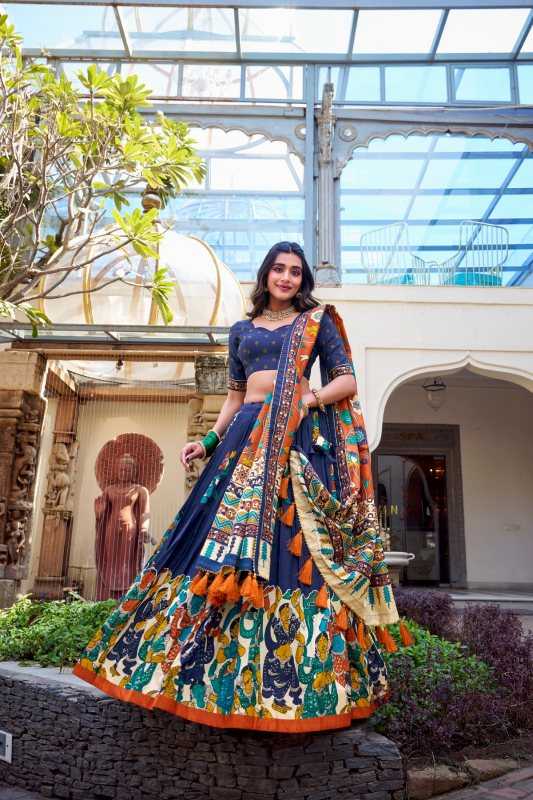 Tussar Silk Traditional Lehenga