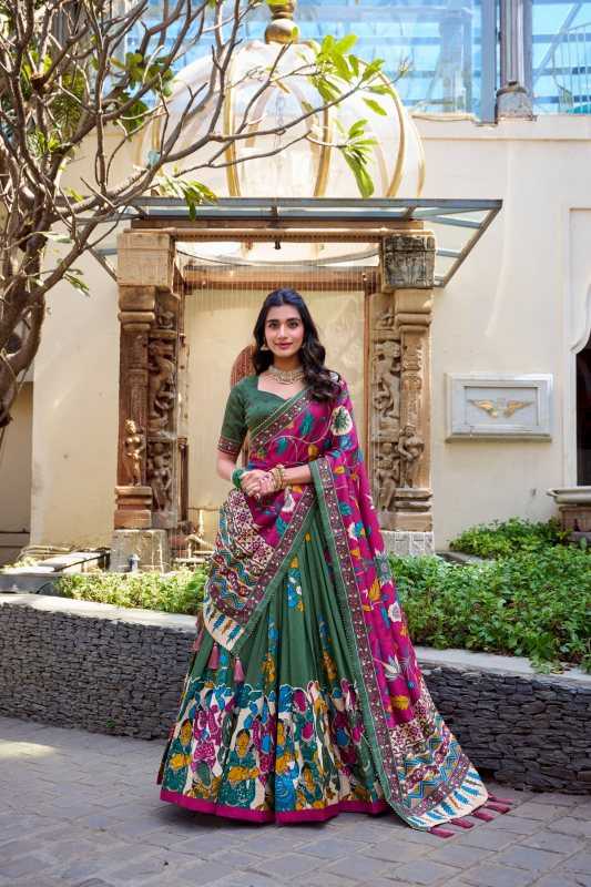 Tussar Silk Traditional Lehenga