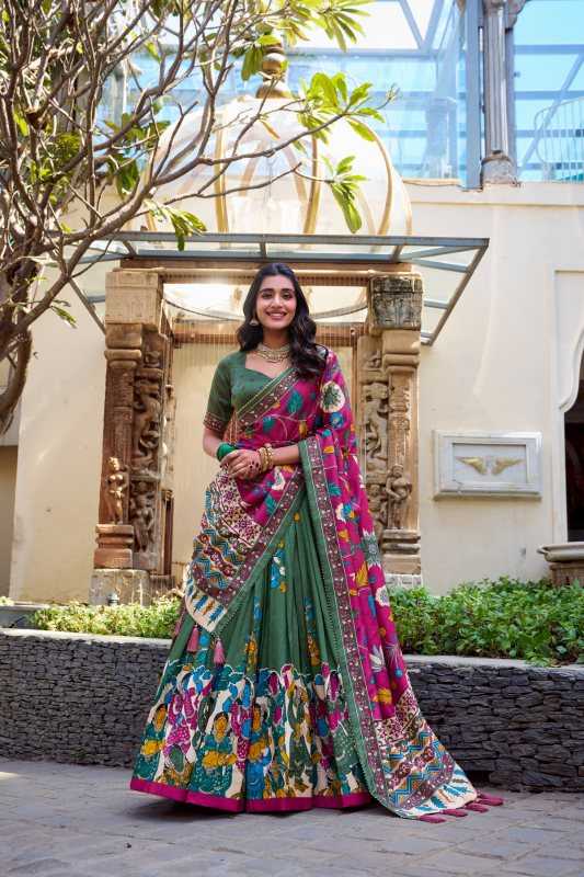 Tussar Silk Traditional Lehenga