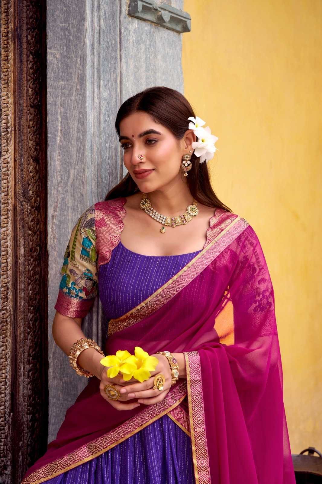 Tussar Silk Traditional Lehenga