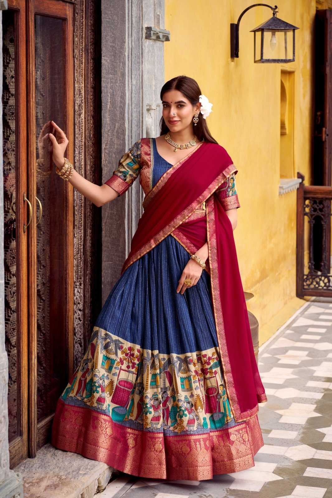 Tussar Silk Traditional Lehenga