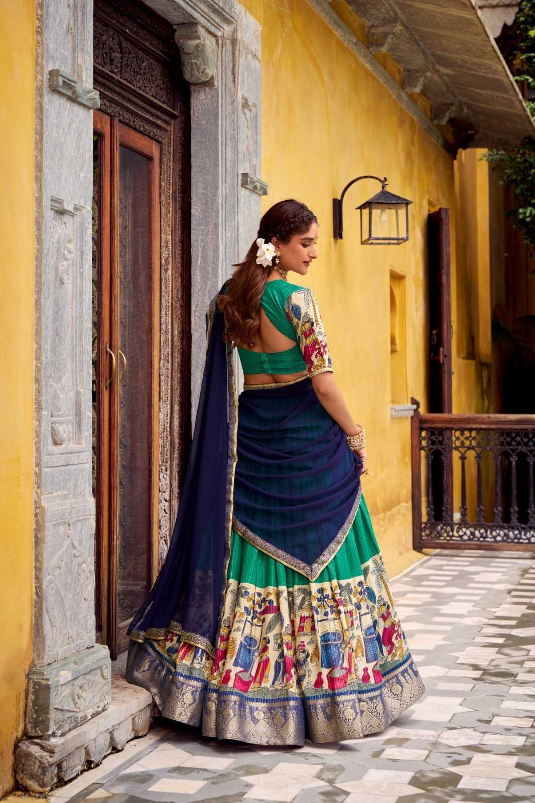 Tussar Silk Traditional Lehenga