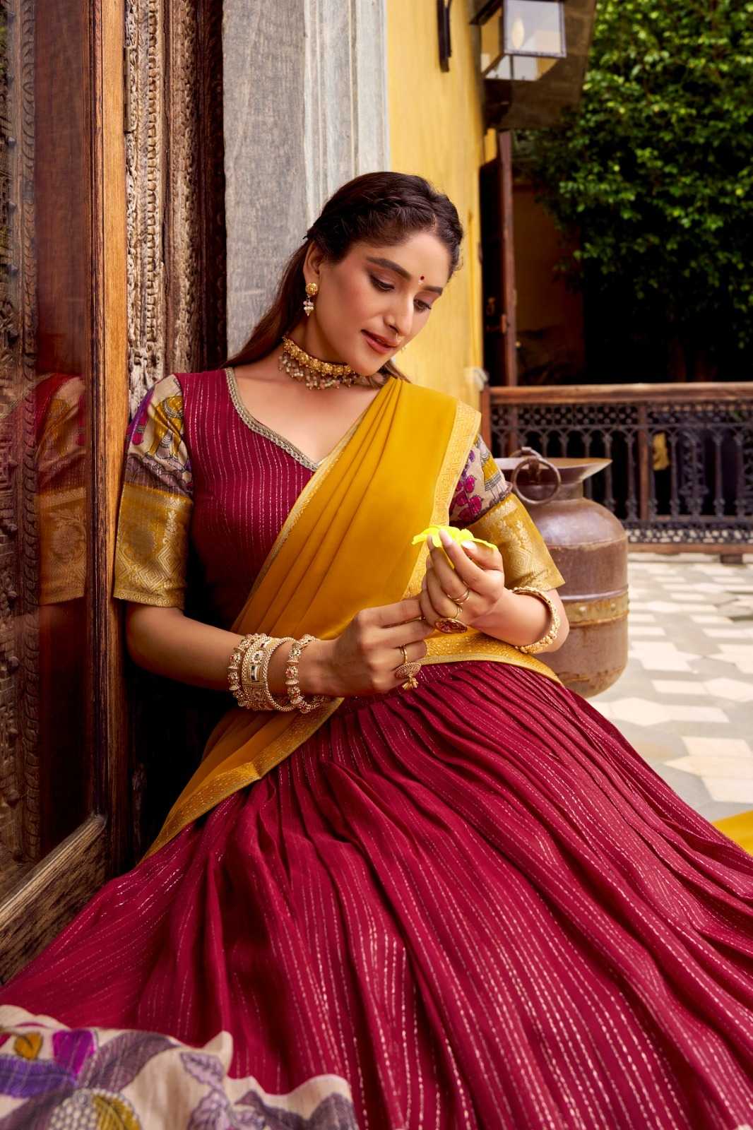 Tussar Silk Traditional Lehenga