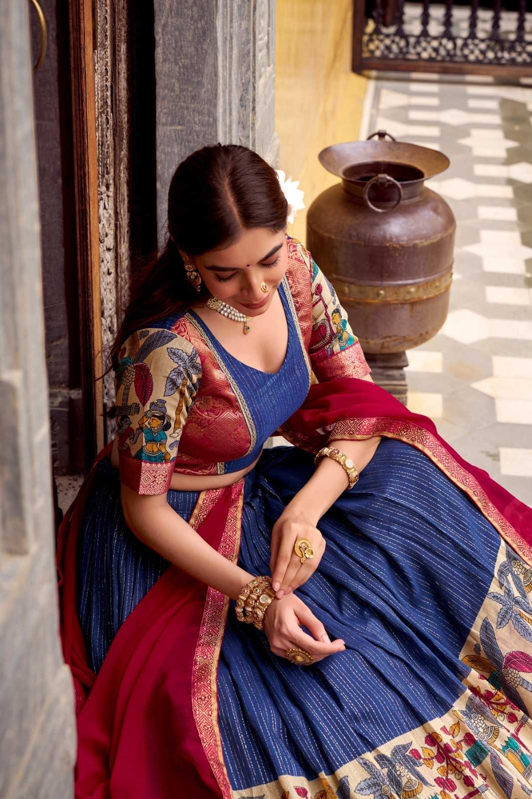 Tussar Silk Traditional Lehenga