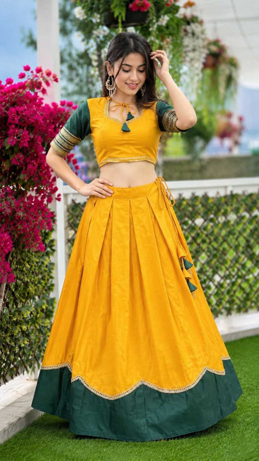 Priya Reyon Cotton Designer Lehenga