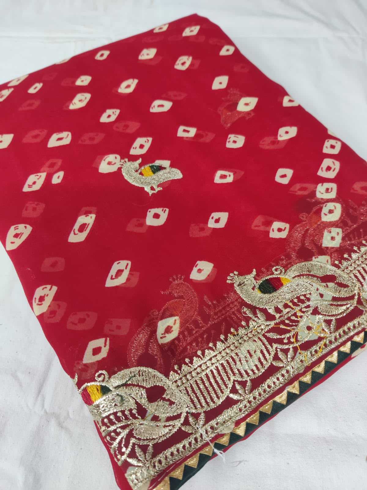 Embroidered Saree