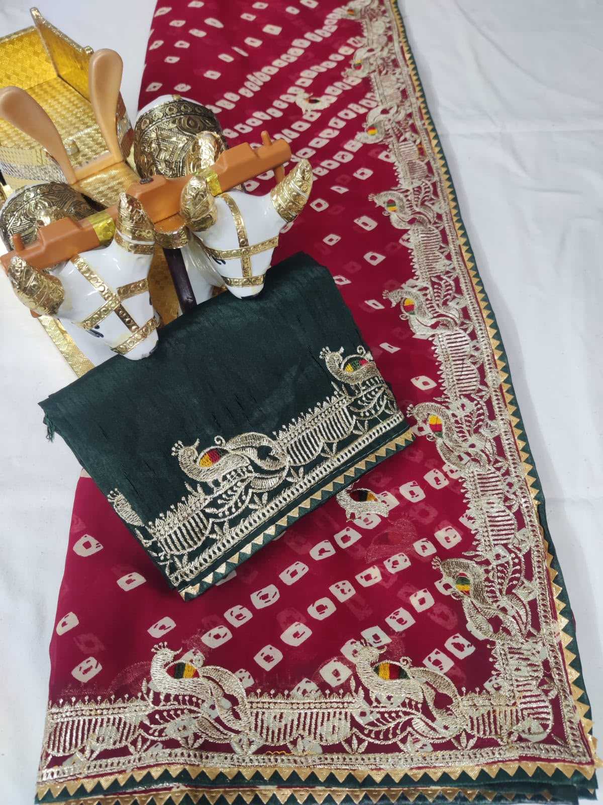 Embroidered Saree