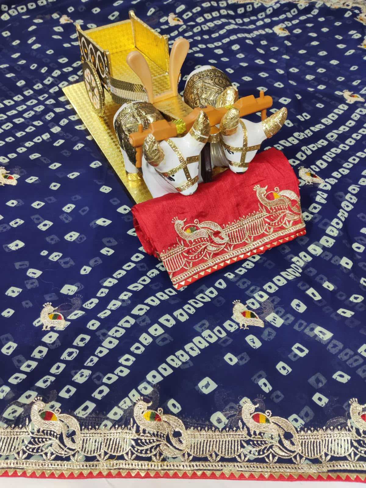 Embroidered Saree
