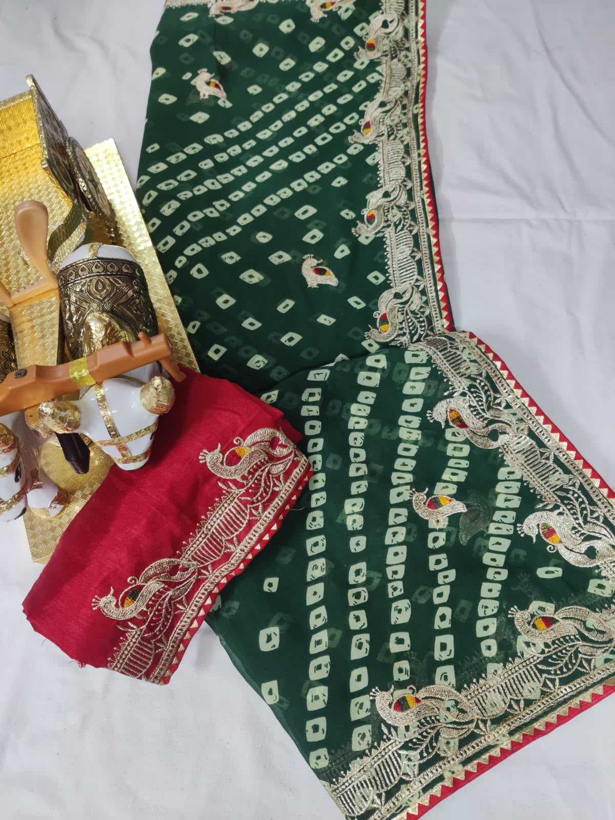 Embroidered Saree