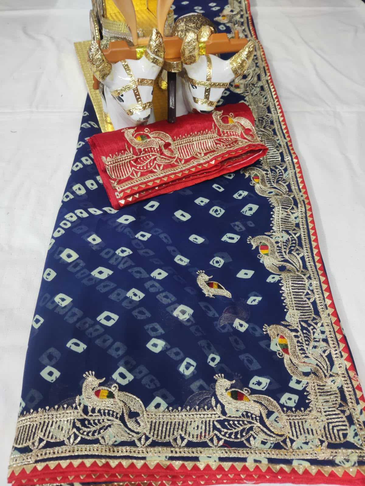 Embroidered Saree