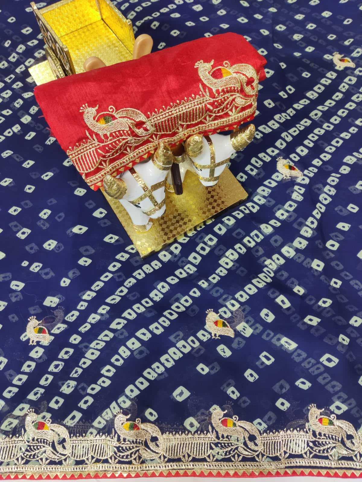 Embroidered Saree