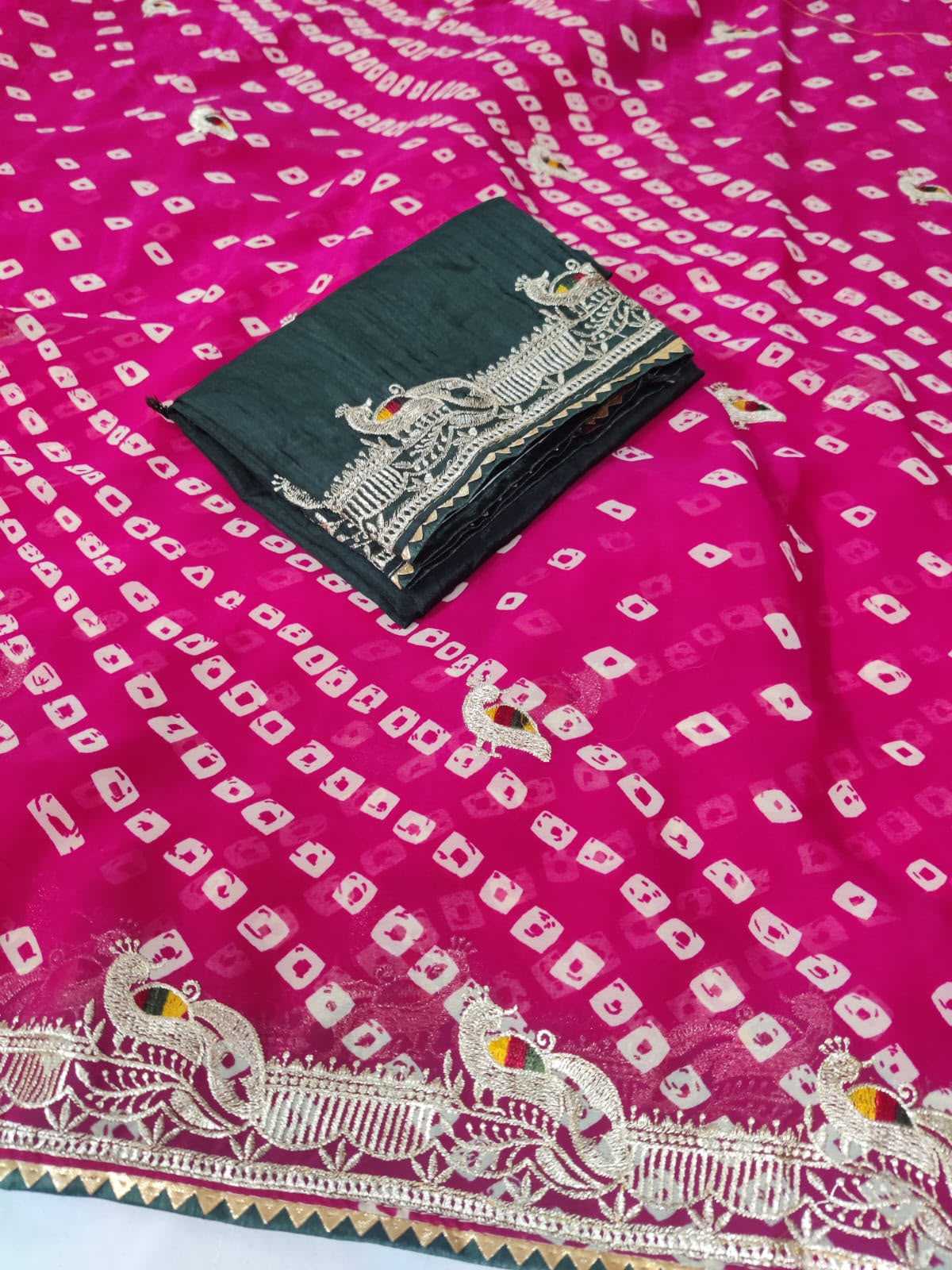 Embroidered Saree