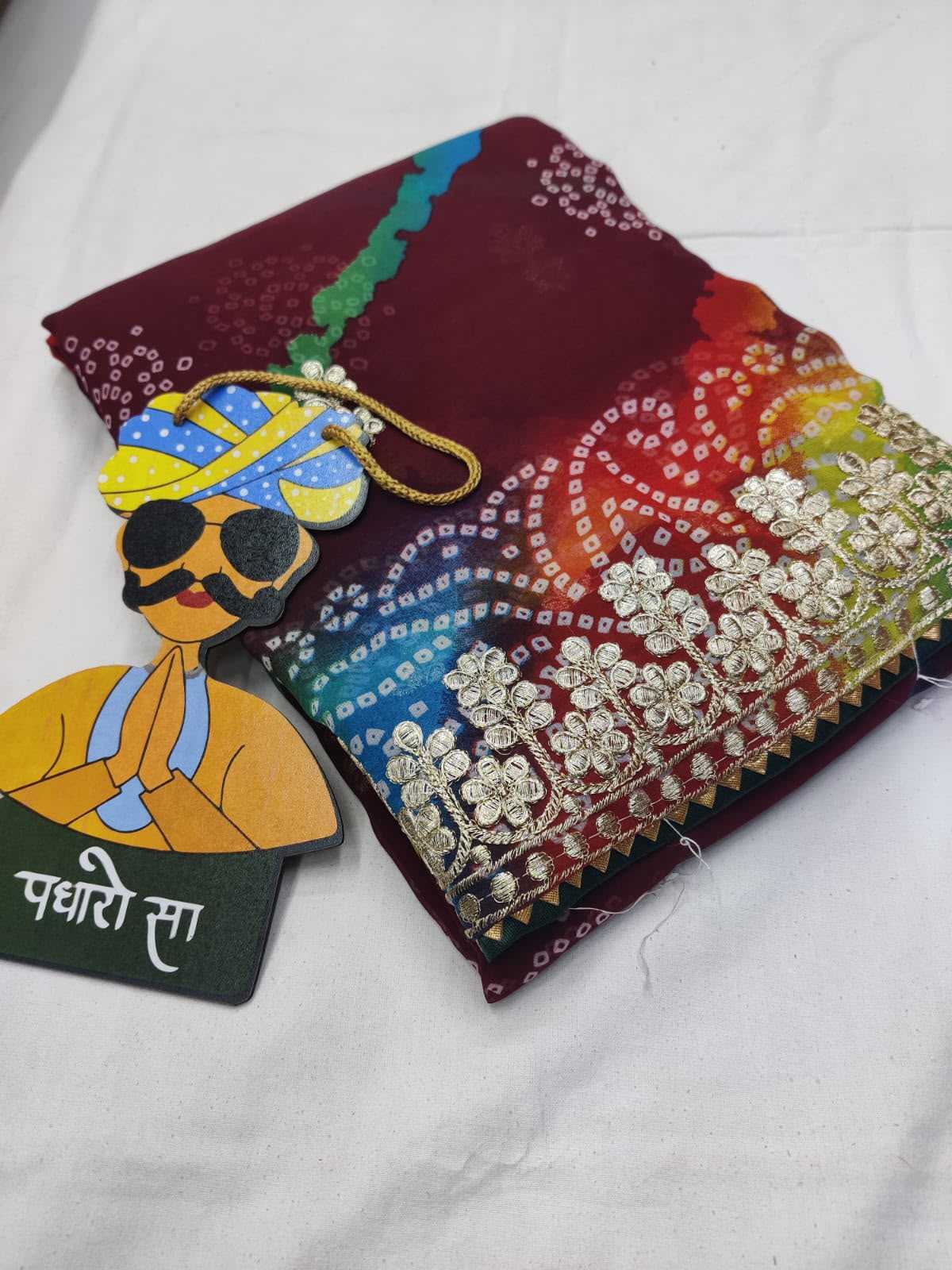 Leheriya Saree
