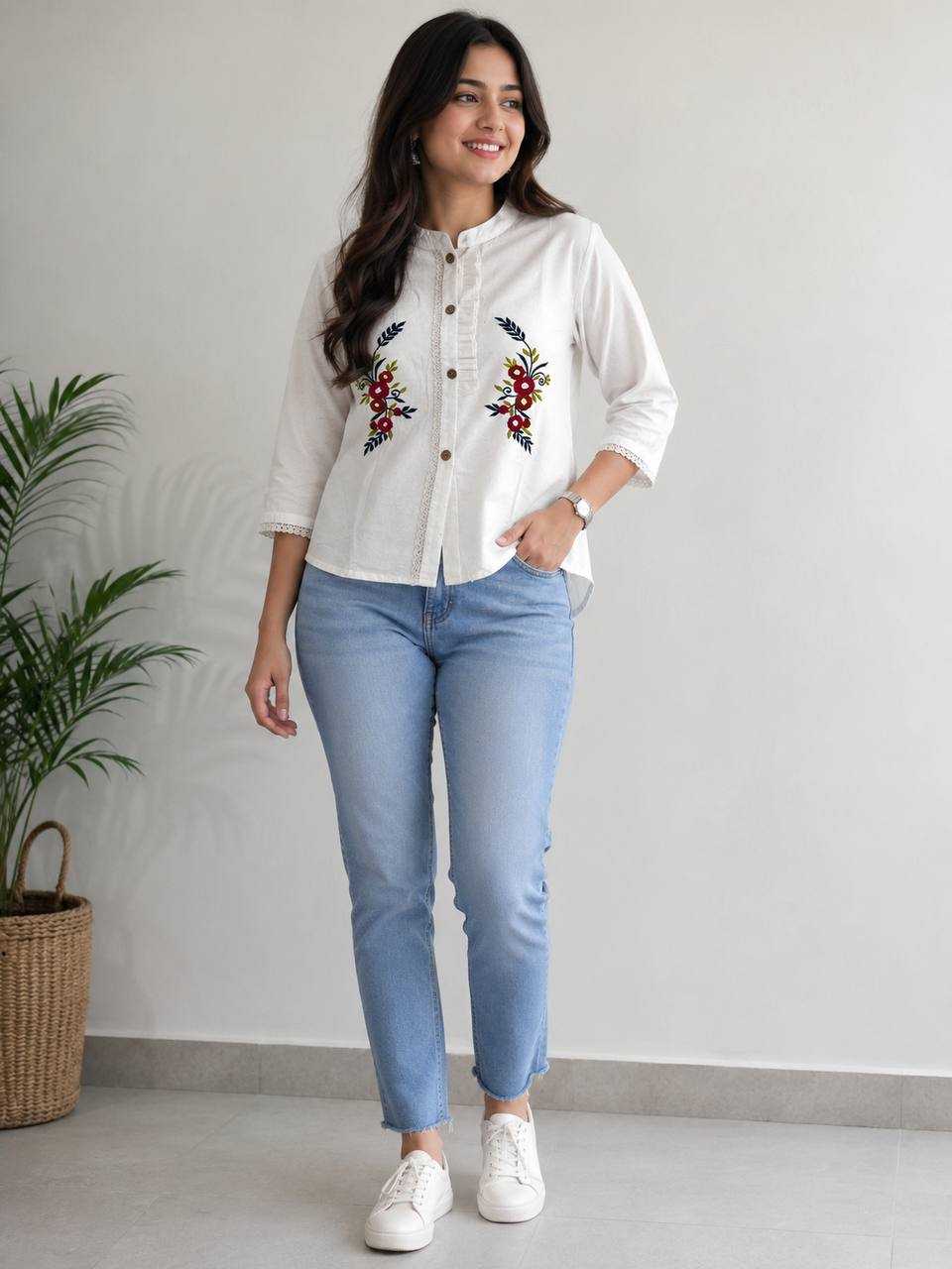 Cotton Embroidery Suit