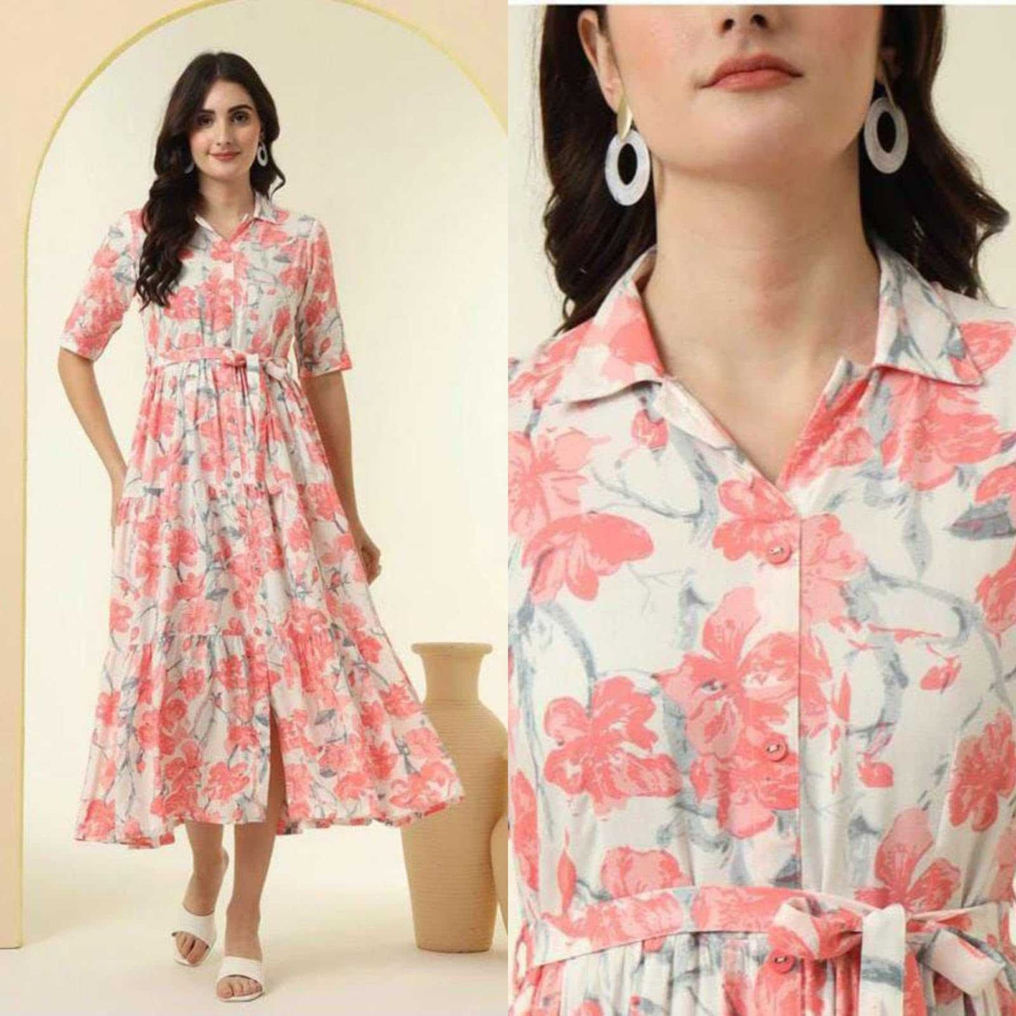 Rayon Designer Kurti