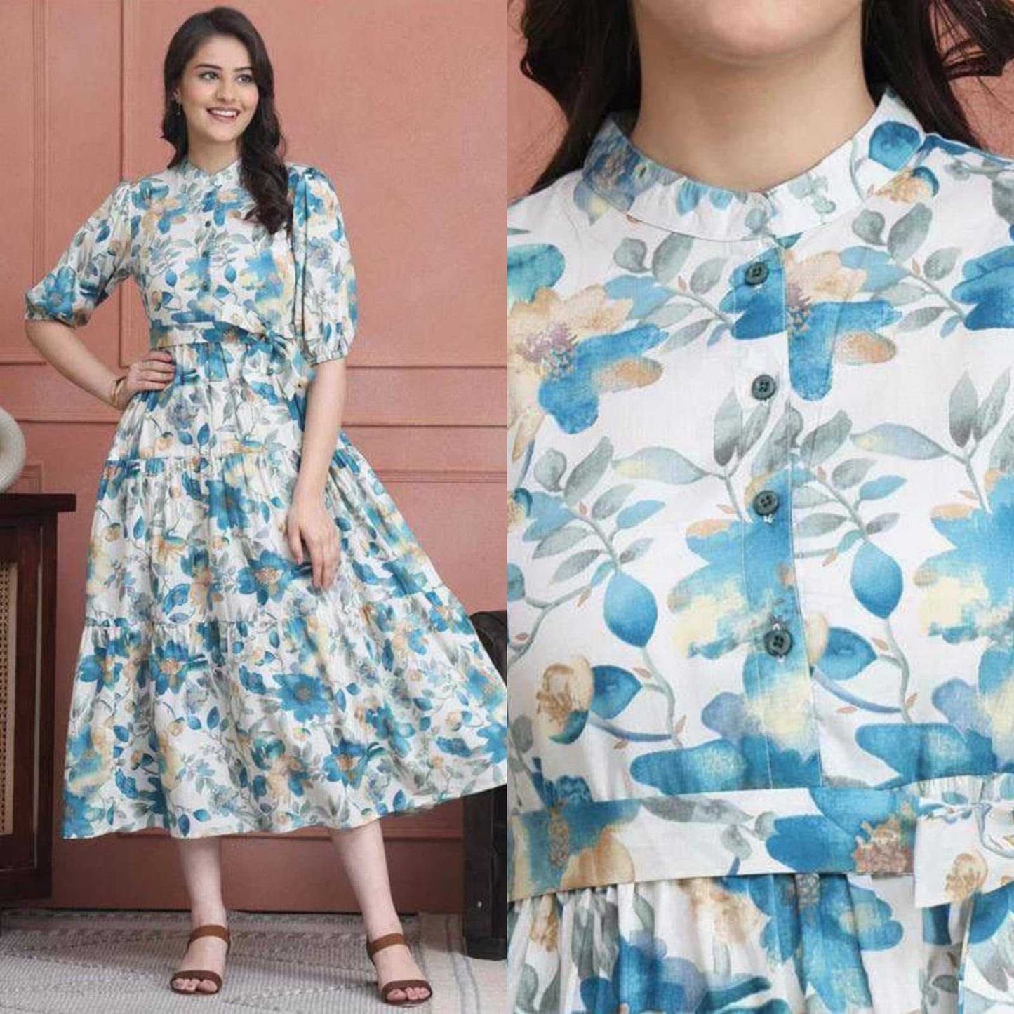 Rayon Designer Kurti