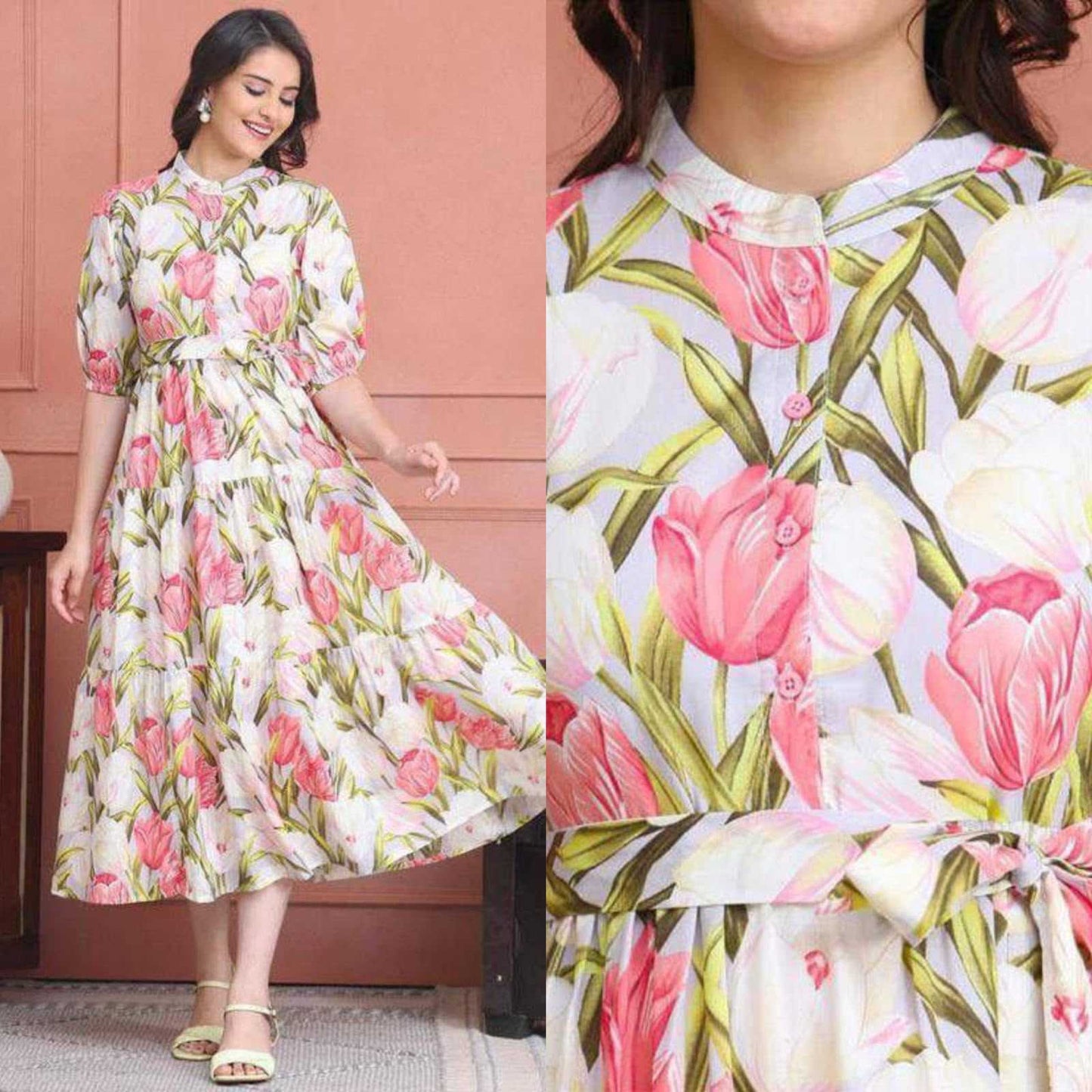 Rayon Designer Kurti