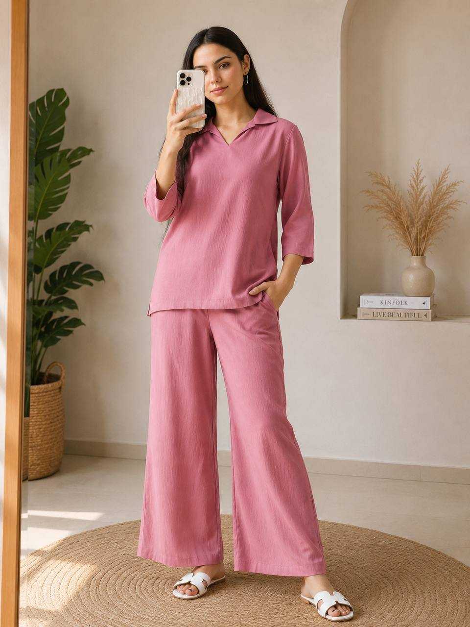 Crush Silk Co-ord Set