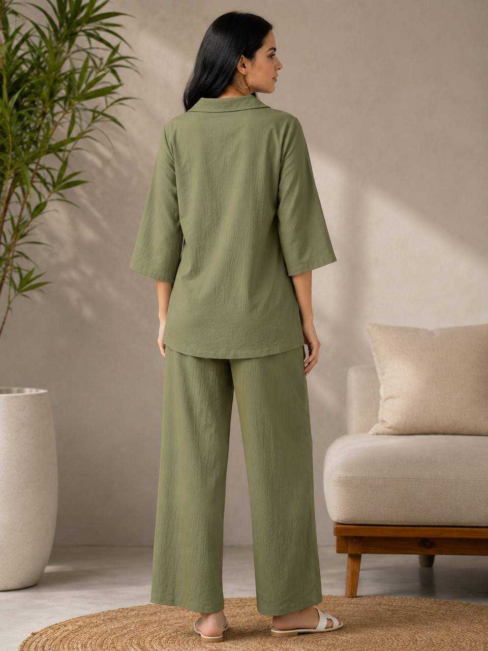 Crush Silk Co-ord Set